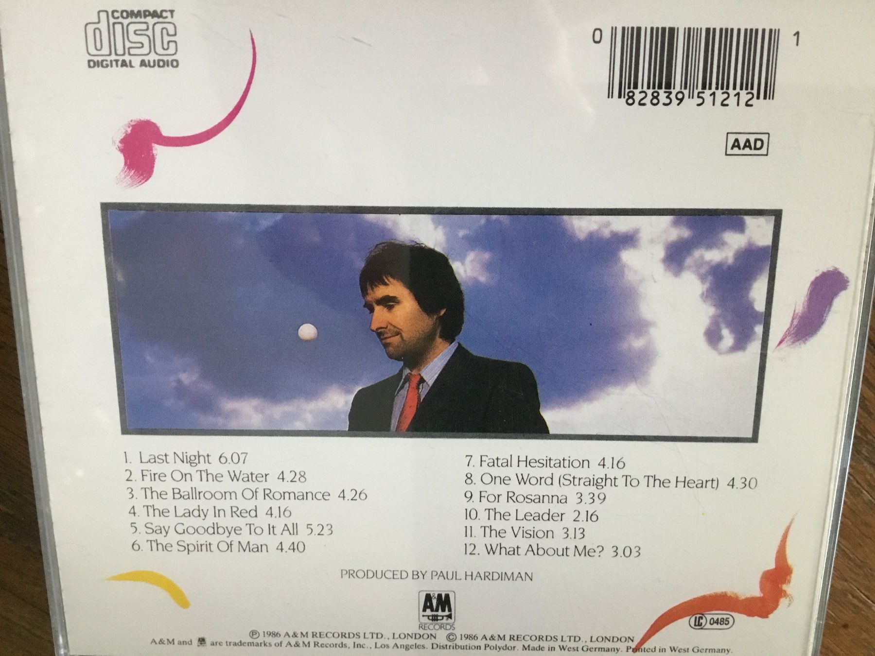 CD: Chris de Burgh - Into The Light CD Album. o – Usato da Thierachern venduto da sweden08 1