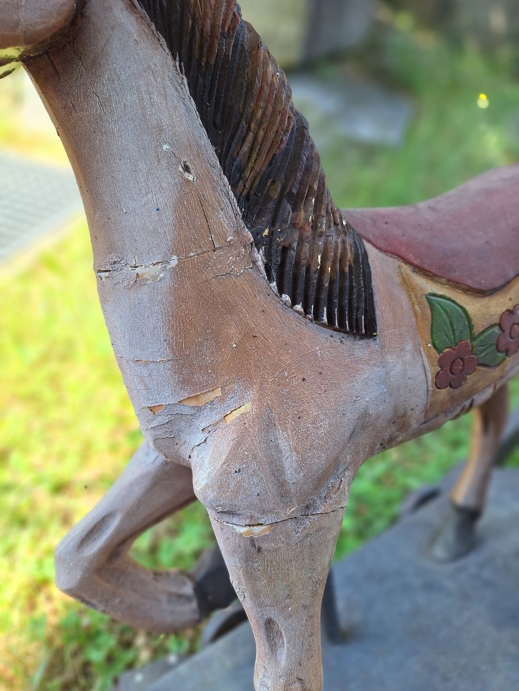 Spielzeuge: Holz Schaukelpferd – Gebraucht aus Wetzikon ZH von Petra210 4
