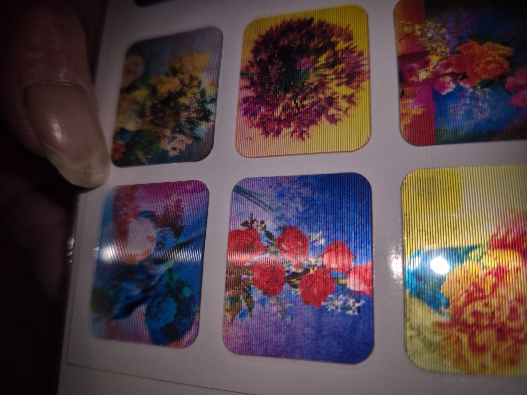 Sticker: 36  2D Blumen Stickers💐 – Nuovo e nell'imballaggio originale da Schwarzenburg venduto da flamingo1970 3