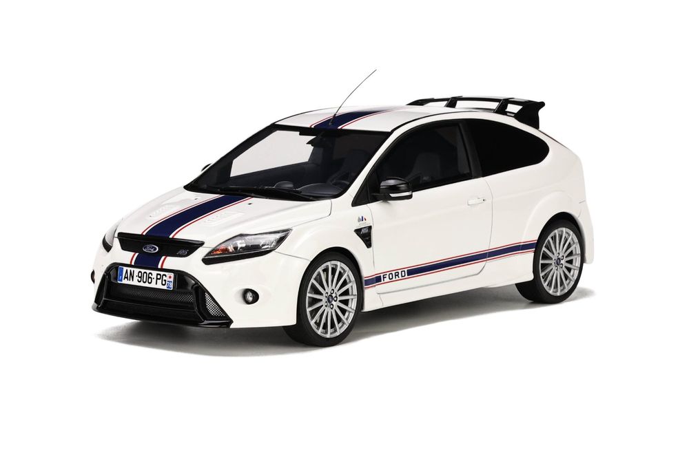 Ottomobile 1:18 Ford Focus RS MK2 Coupe Année De Construction 2009 Bleu Metallique Ot1067