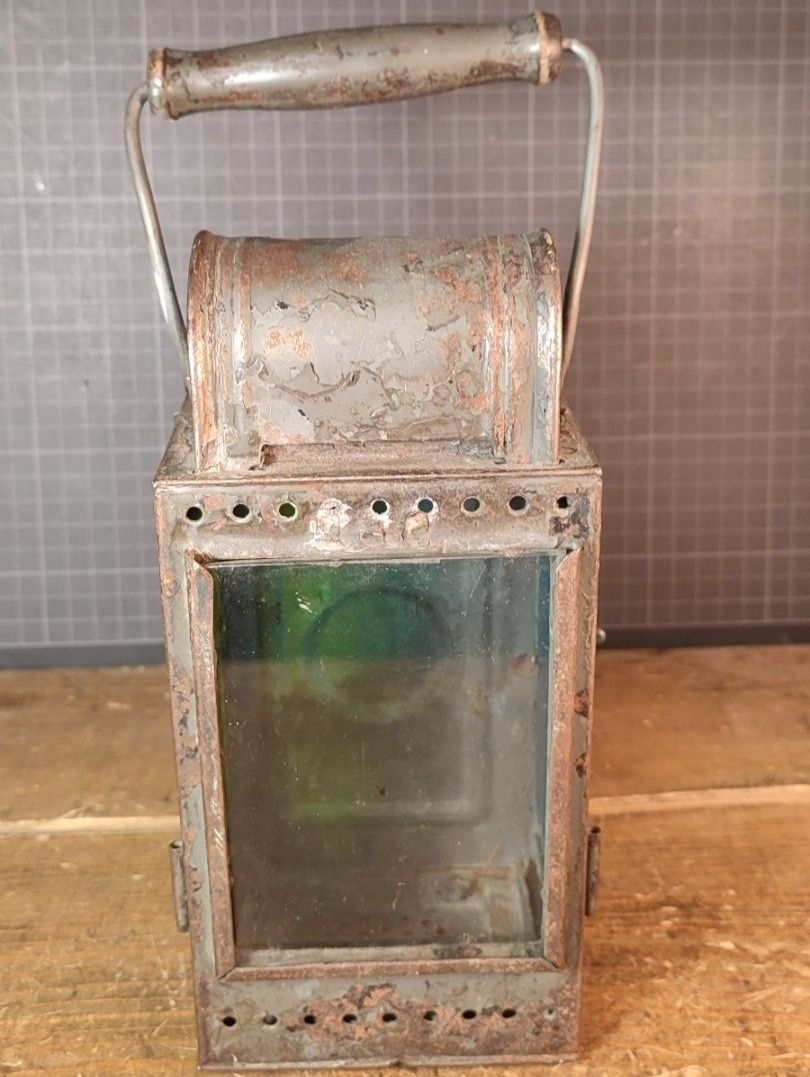 Lampade: Wunderschöne antike Laterne eventuell DB – Usato da Gelterkinden venduto da MYSTOREFORYOU4460