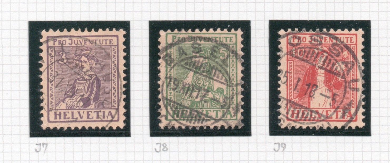 Tous les timbres: 1917 / PRO JUVENTUTE @ – D'occasion à Basel par Ammedysli49