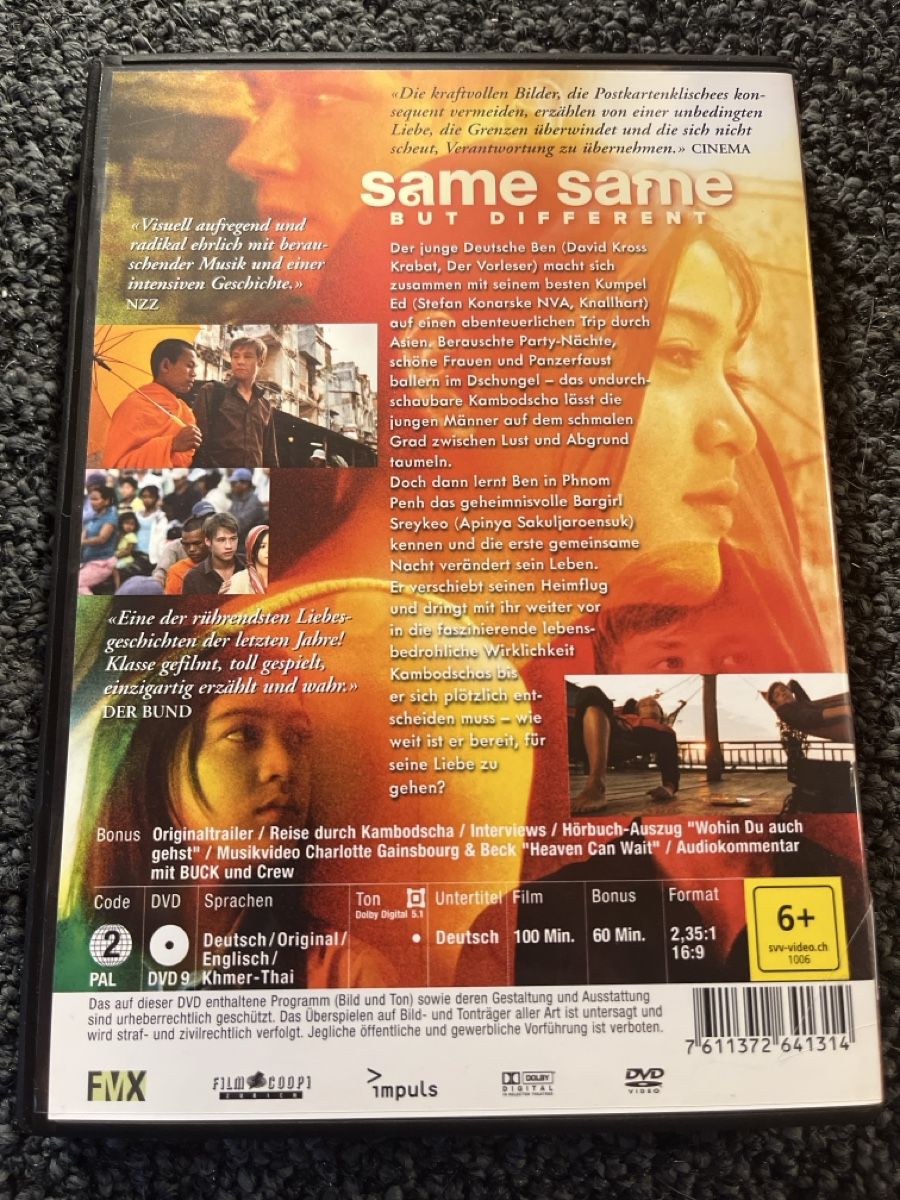 Alle DVDs: Same Same But Different (21752) – Gebraucht aus Ruswil von jan_bxl5 1