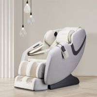 Massagesessel SPIEZ - Hellgrau - Zero-Gravity-Funktion