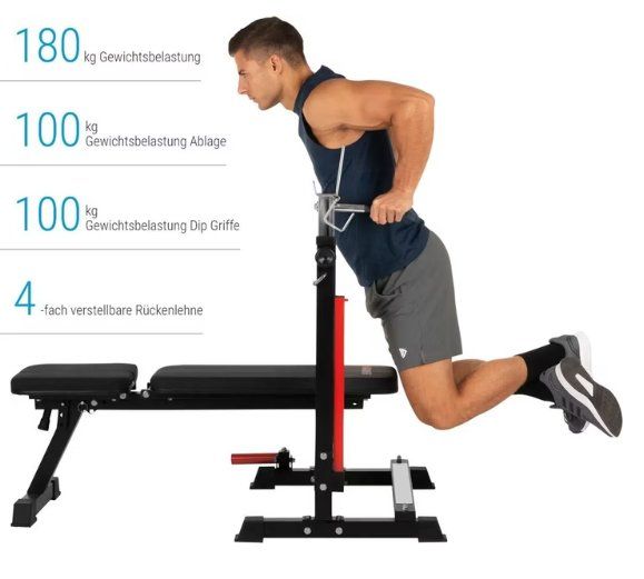 Hometrainer: HAMMER Force 4.0 Weight Bench – Perfect Condition – Gebraucht aus Losone von AlpineLayer 1