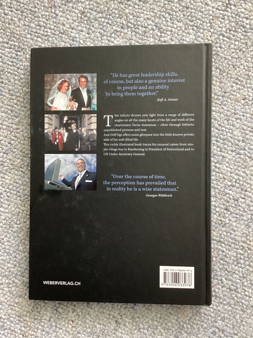 Libri: Buch von Dölf Ogi / Englisch – Nuovo (secondo la descrizione) da Spiez venduto da nomii20 1