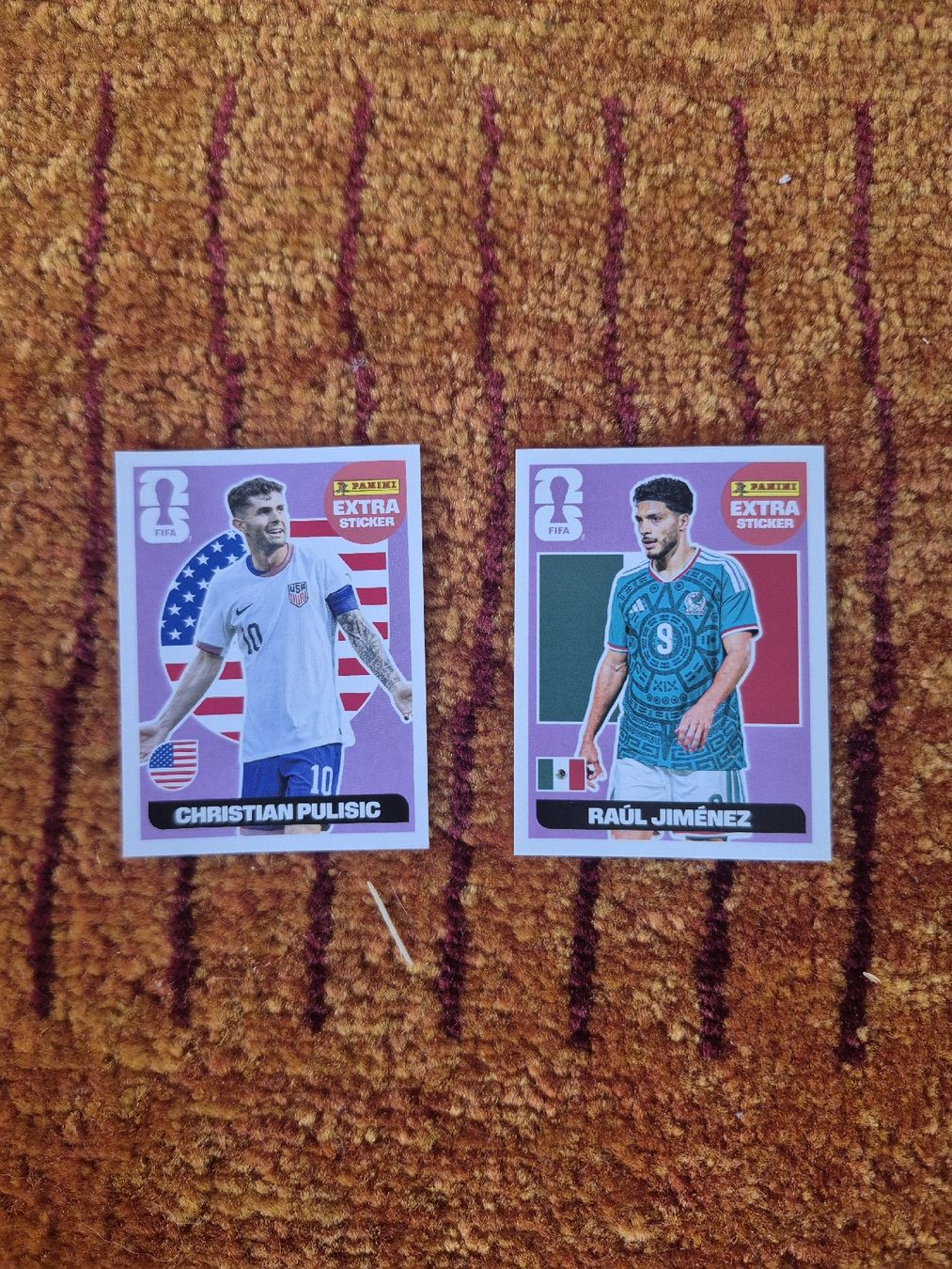 Panini Carte collezionabili: pulisic, jimenez extra panini sticker, rare – Nuovo (secondo la descrizione) da Lausanne 27 venduto da jac_f6gk