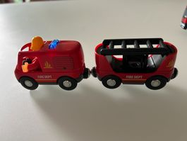 BRIO Feuerwehr, mit Licht und Sirene