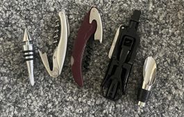 Wein Accessoires Set Korkenzieher Flaschenverschluss