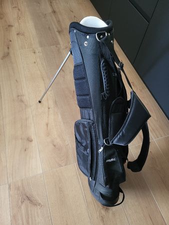Golfbag Slim mit Ständer schwarz guter Zustand