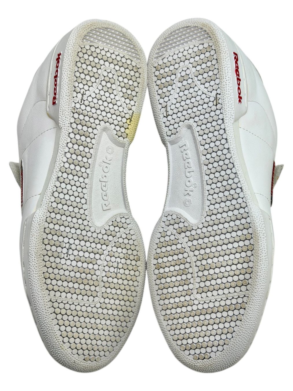 Reebok Herrenschuhe: Reebok - Baskets blanches en cuir - Pointure 38 – Gebraucht aus Morges von Novantica 9