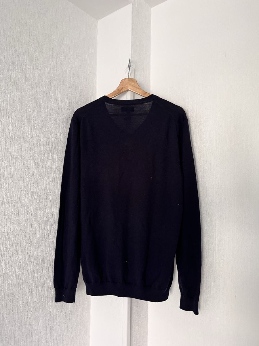 Manor Pulls & Sweat-shirts: Manor Man Pullover V-Neck Size XL Navy Merino Wool – D'occasion à Lausanne par Danash 3