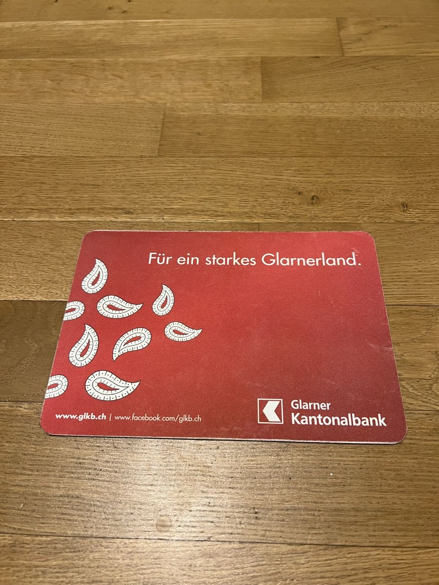 Mausmatten: GlarnerKantonalbank Mausmatte – Gebraucht aus Altendorf von wqv_97
