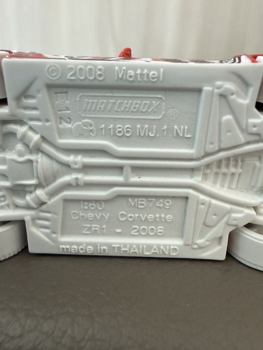 Matchbox Modellini d'auto: Modellauto Chevy Corvette ZR1 2008 Matchbox rosso – Nuovo (secondo la descrizione) da Viganello venduto da mat_bds6 6