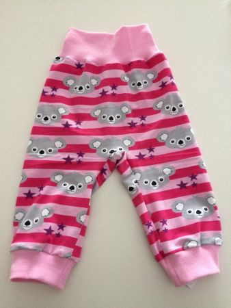 Gefütterte Fleece Pumphose Koala Gr. 68/74 Neu