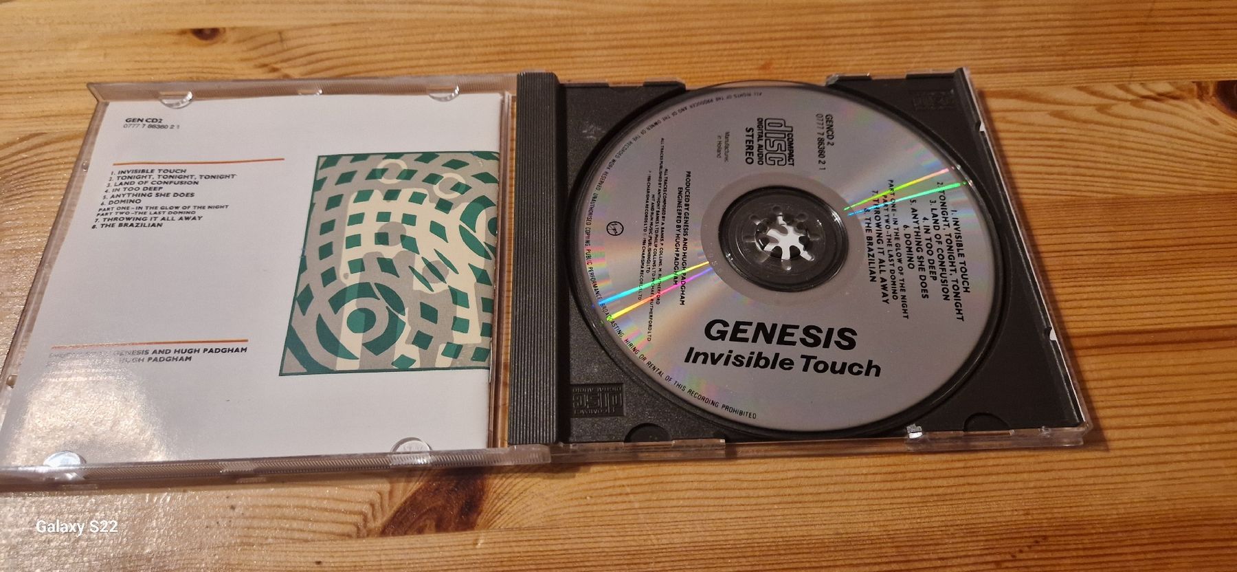 CDs: Genesis – Invisible Touch – D'occasion à Yvonand par CD-KINGDOM 1