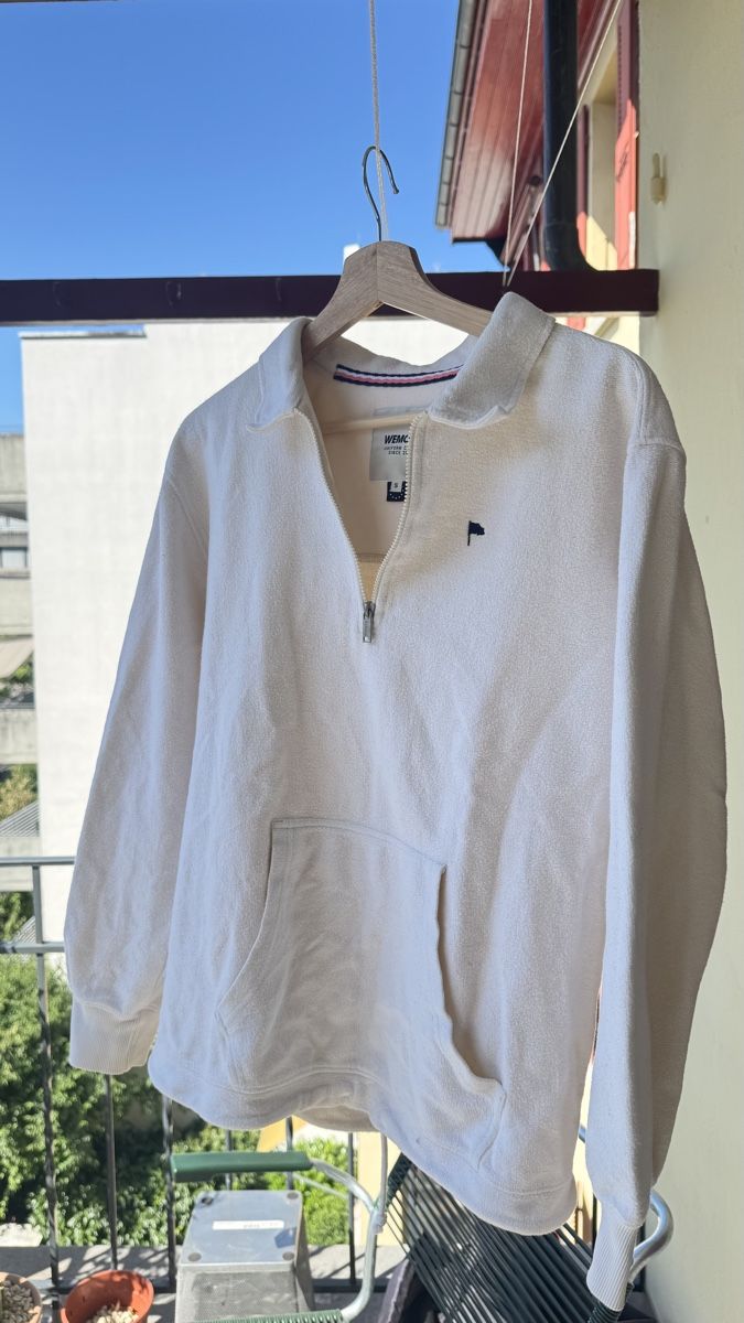 Wemoto Maglioni & Felpe: Wemoto Pullover weiss, Gr. M, inside out. – Usato da Basel venduto da reuse_