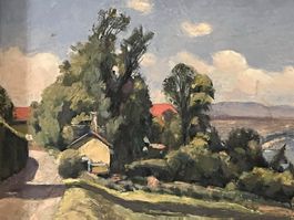 GEORGES LAPORTE - Berühmter französischer Maler Landschaft