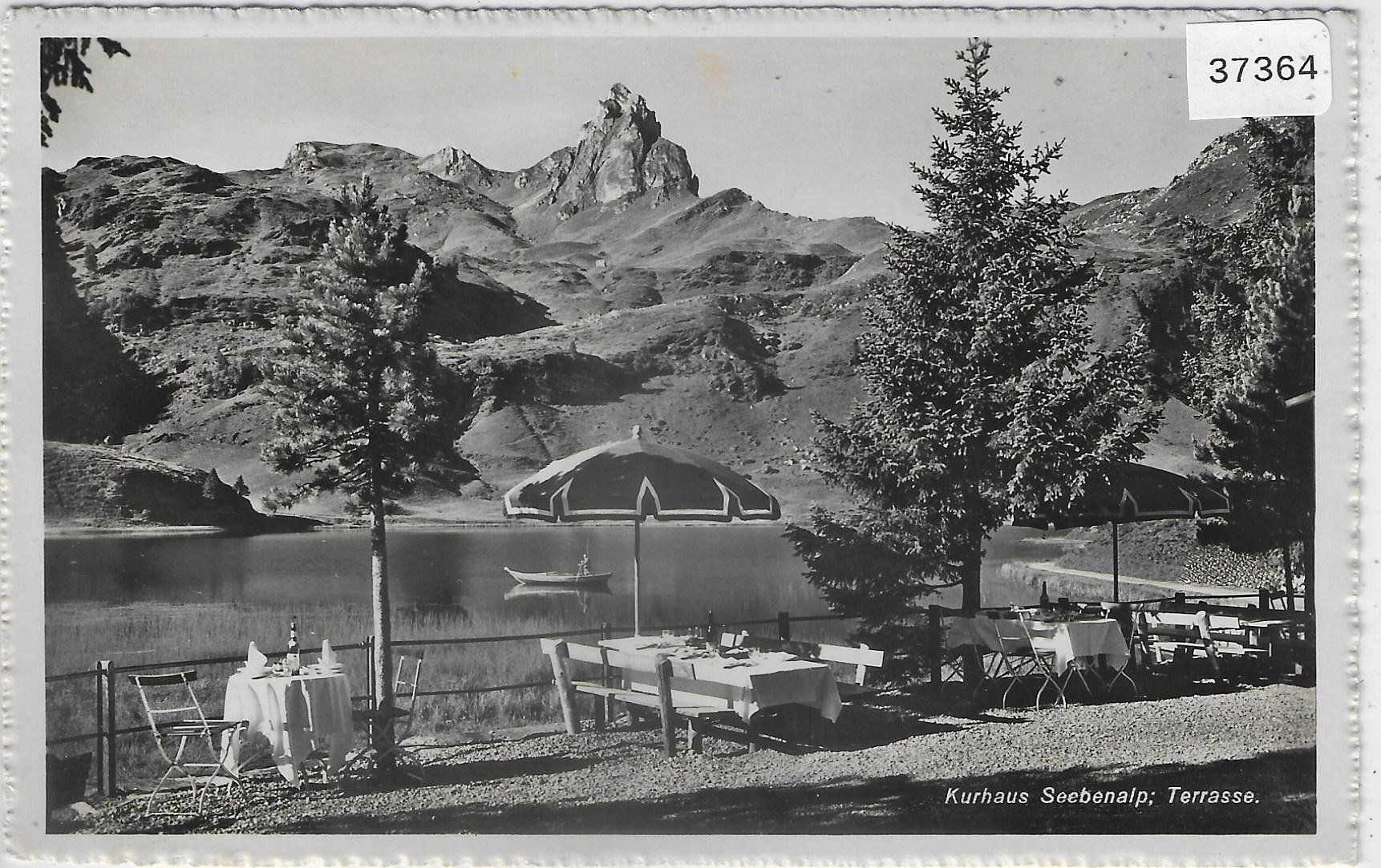 Cartoline postali: Kurhaus Seebenalp - Terrasse – Usato da Ettingen venduto da Kartenplanet