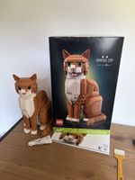 LEGO Ideas 21376 Chat roux, modèle assemblé avec boîte