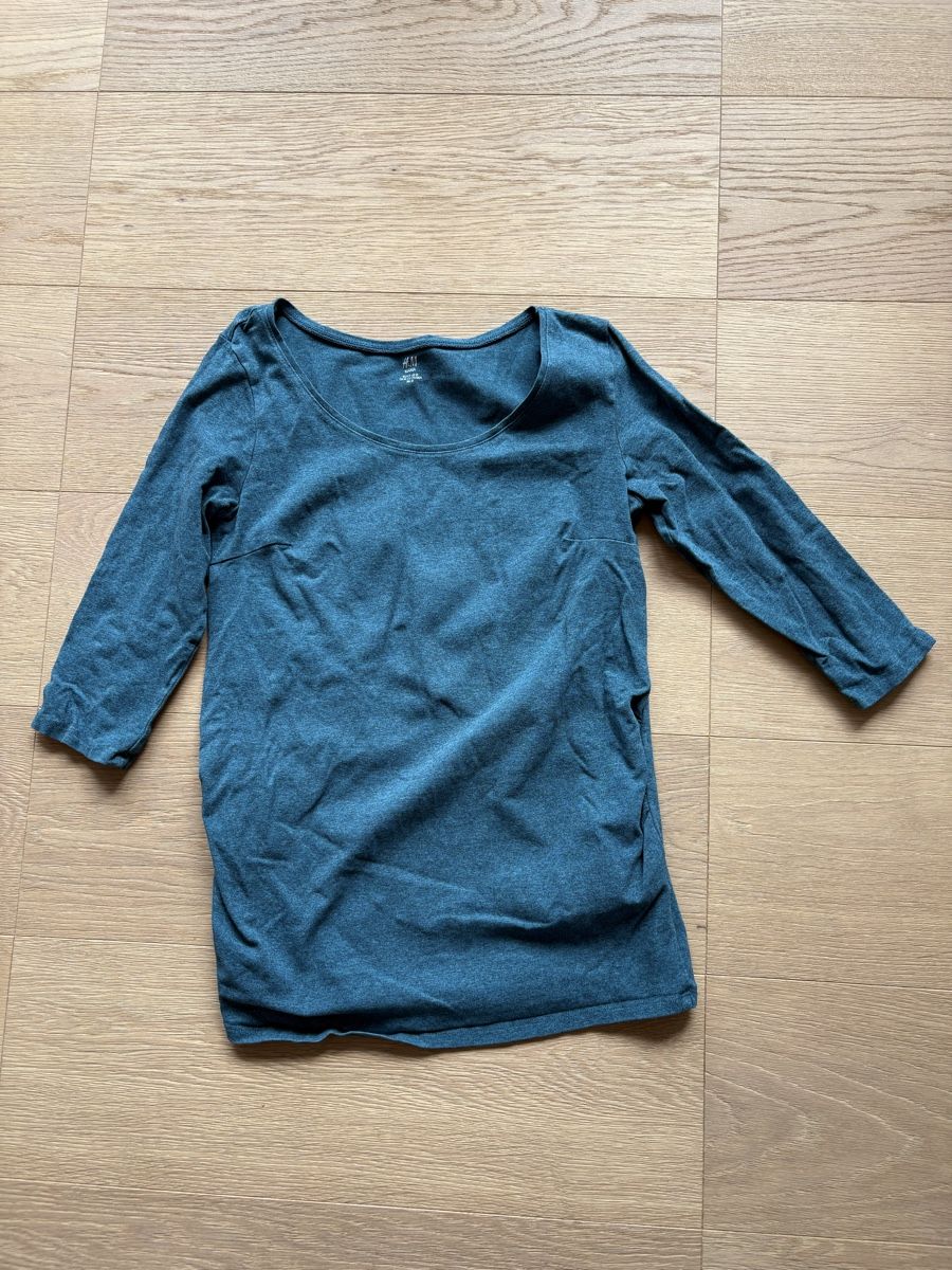 T-shirt: Umstandshirts / Schwangerschaftsshirts mit 3/4 Arm – Usato da Uetikon am See venduto da So_phie 3