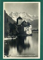 Château de Chillon et les Dents du Midi, gelaufen