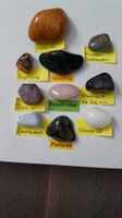10er Set Trommelsteine mit seltenem Kupferchalcedon: Set 31