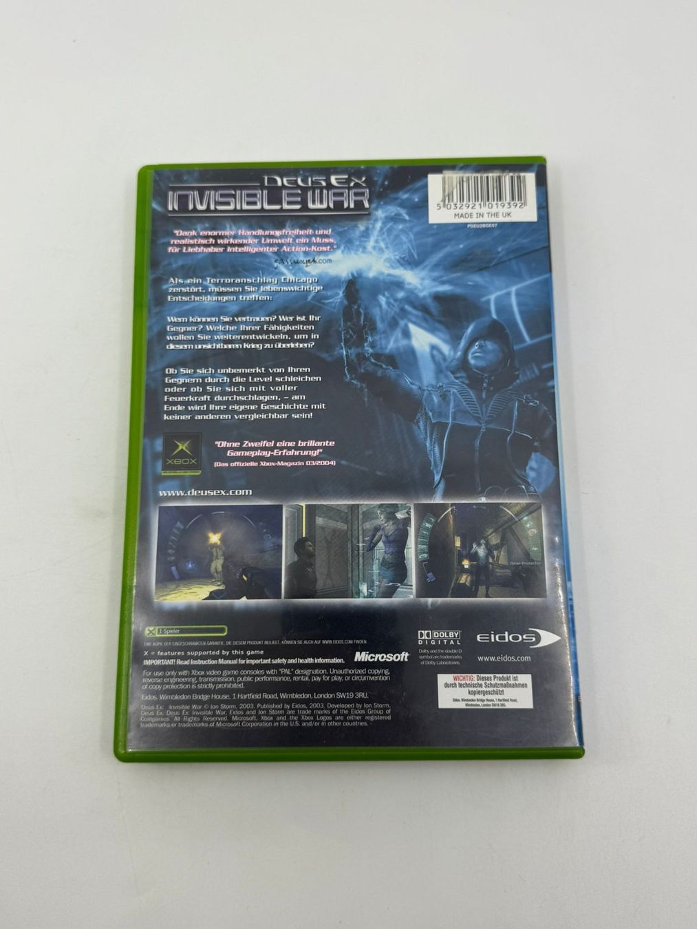Giochi: Deus Ex Invisible War (XBOX) – Usato da Herisau venduto da Seyashop1 2