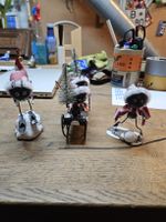 3er Set Lustige handgemachte Ameisen Figuren (M)
