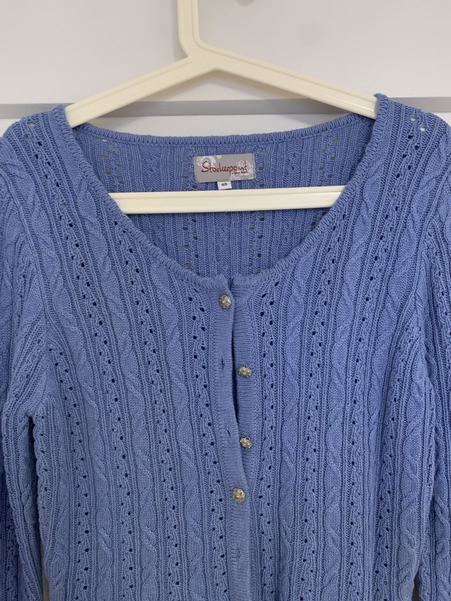 Jacken: Stockerpoint Strickjacke Dirndl Trachten Blau Gr. 40 – Gebraucht aus Klosters von ARI1908 1