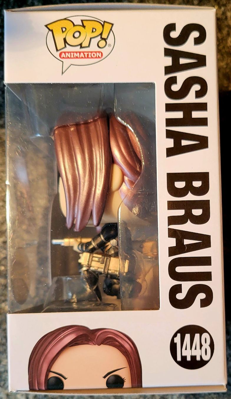 Funko Figuren: Funko Pop Attack On Titan   Sasha Braus METALLIC – Neu und originalverpackt aus Montet (Glâne) von KOADA 2