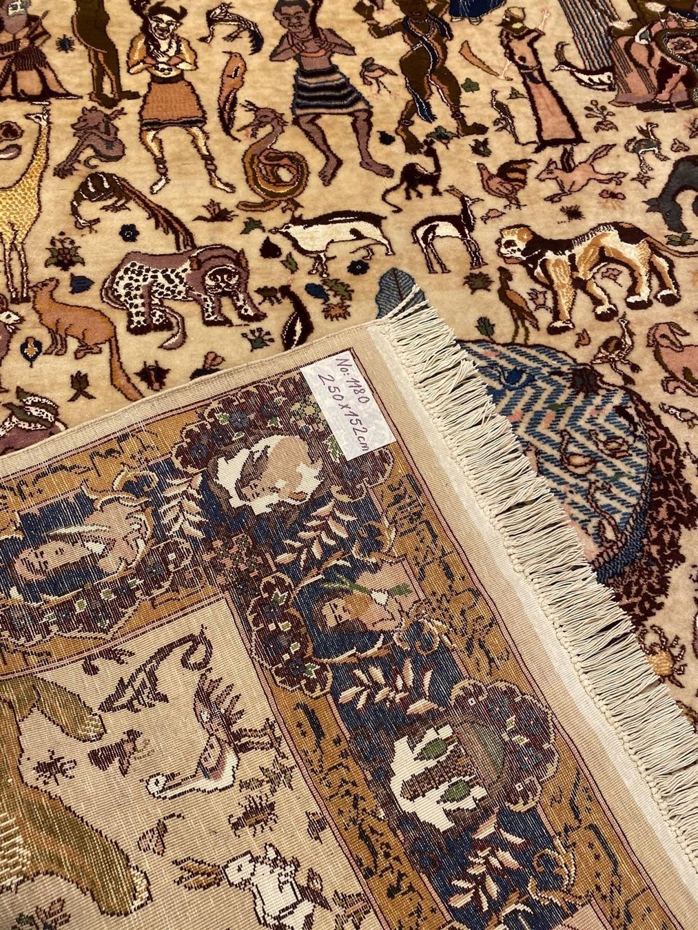 Tappeti: Perfekte feine Tabriz m. Seide 250x152cm – Usato da Steinhausen venduto da Super05 9