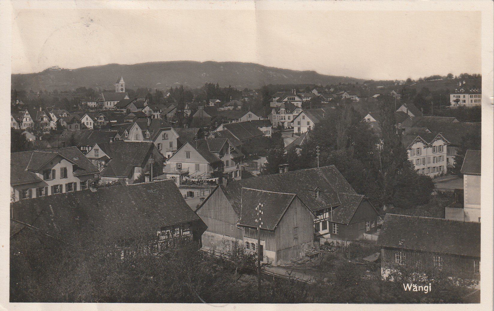 Cartes postales: Wängi - Militärstempel 1926 – D'occasion à uttwil par Koehlerfred