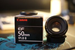 Canon EF 50mm f/1.8 II – Top Zustand