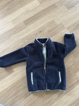 Fleecejacke 46 Nord dunkelblau Gr 98/104 gebraucht