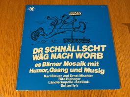 Schallplatte Dr. Schnaellscht Wäg Nach Worb- Rarität!