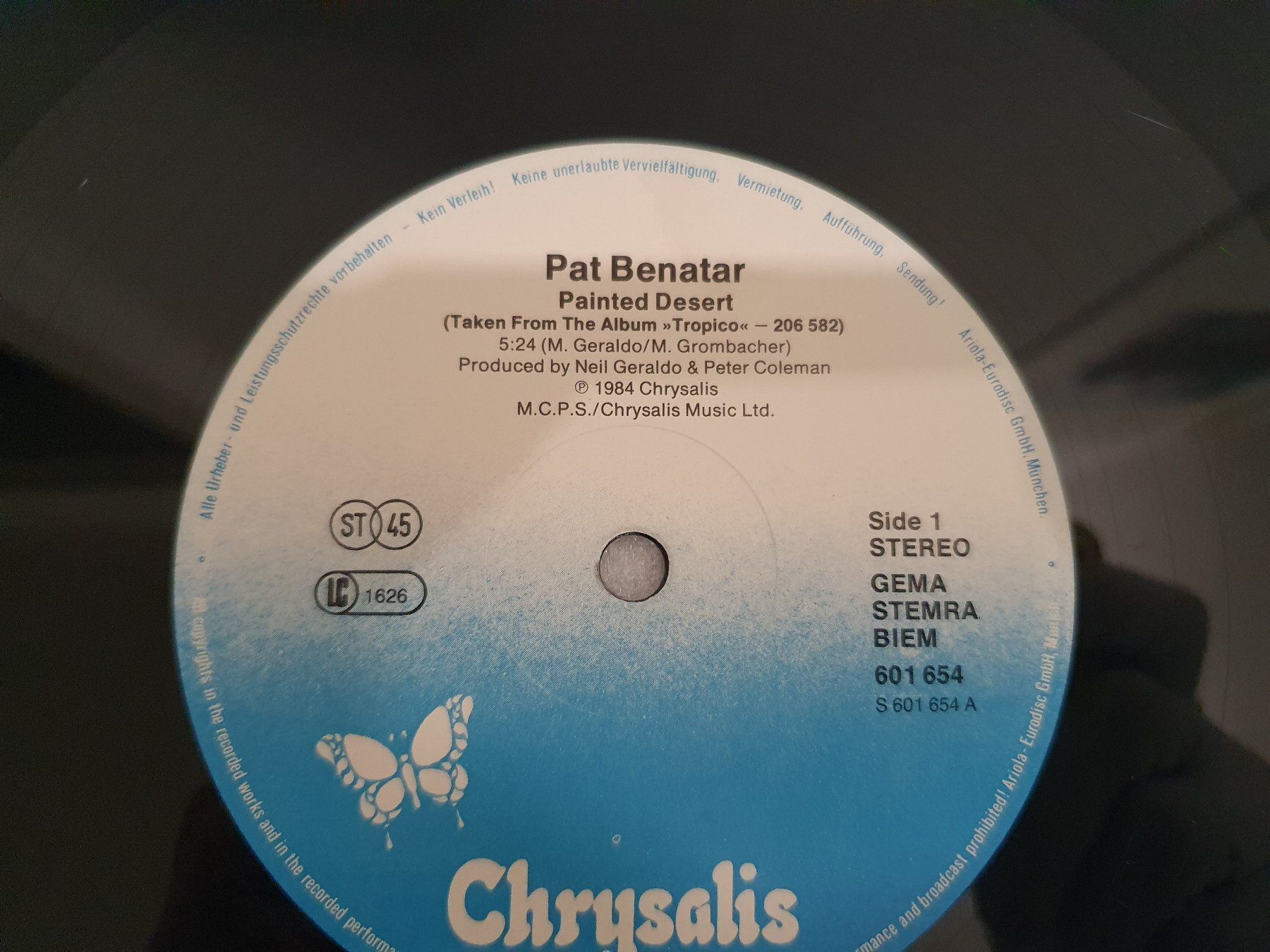 Dischi in vinile: Pat Benatar - Painted Desert (Maxi, Rock) – Usato da Uster venduto da Vinyl-Leidenschaft 3