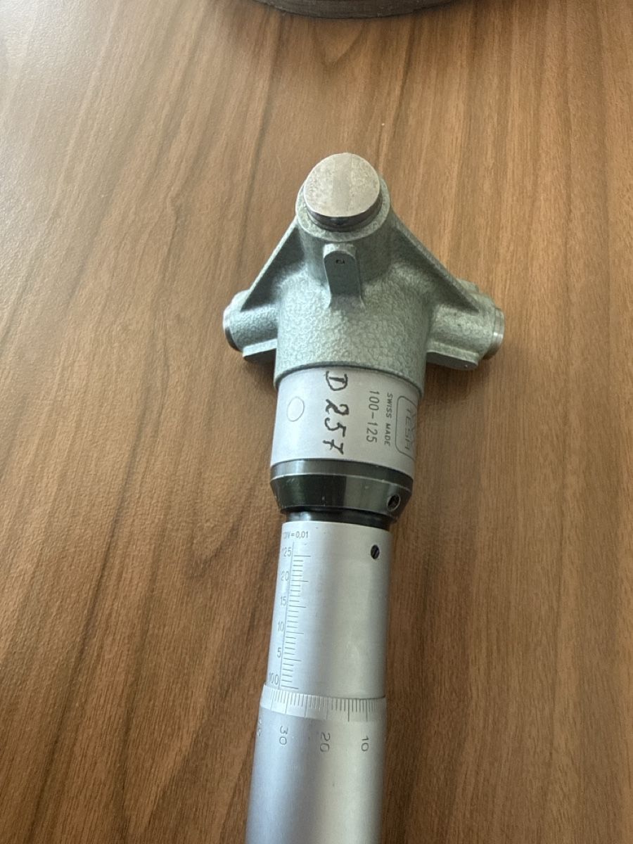 Tesa Misurare: Tesa Mikrometer 100-125 mm Swiss Made – Usato da Neuhausen venduto da reifen-profis 1