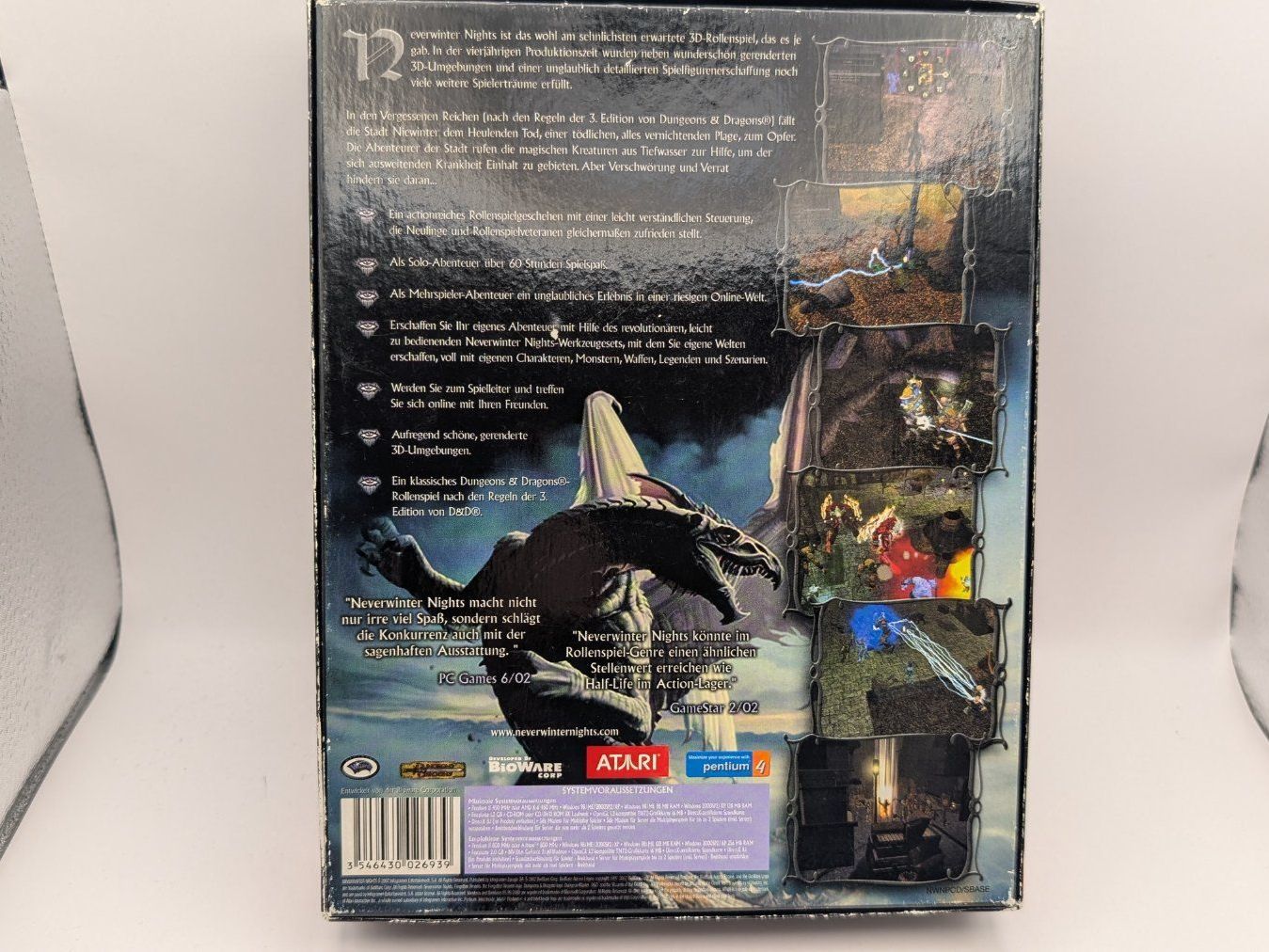 Giochi: Neverwinter Nights (2002) - BioWare/Atari - BigBox PC – Usato da Bad Ragaz venduto da MR_BR 1