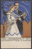 Küssnacht  See - Sängerfest  1911 ( KÜSSNACHT 12.VI.11 )