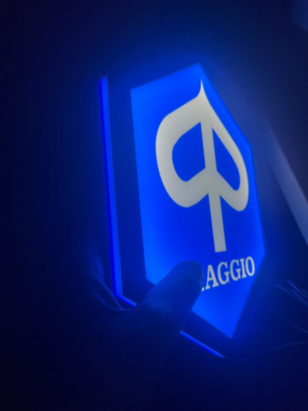 Lampade: Lampe lightbox décoration Piaggio – Nuovo (secondo la descrizione) da Noville venduto da Berlusconi55 3