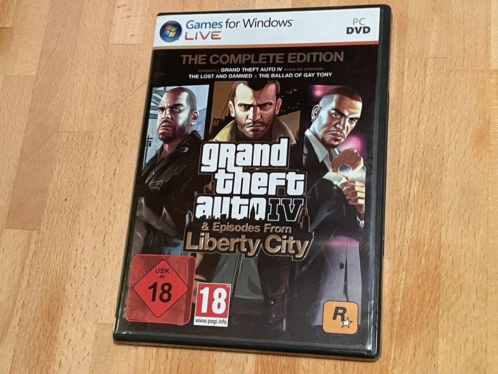 Jeu GTA IV Grand Theft Auto Xbox 360 Complet Notice + Carte