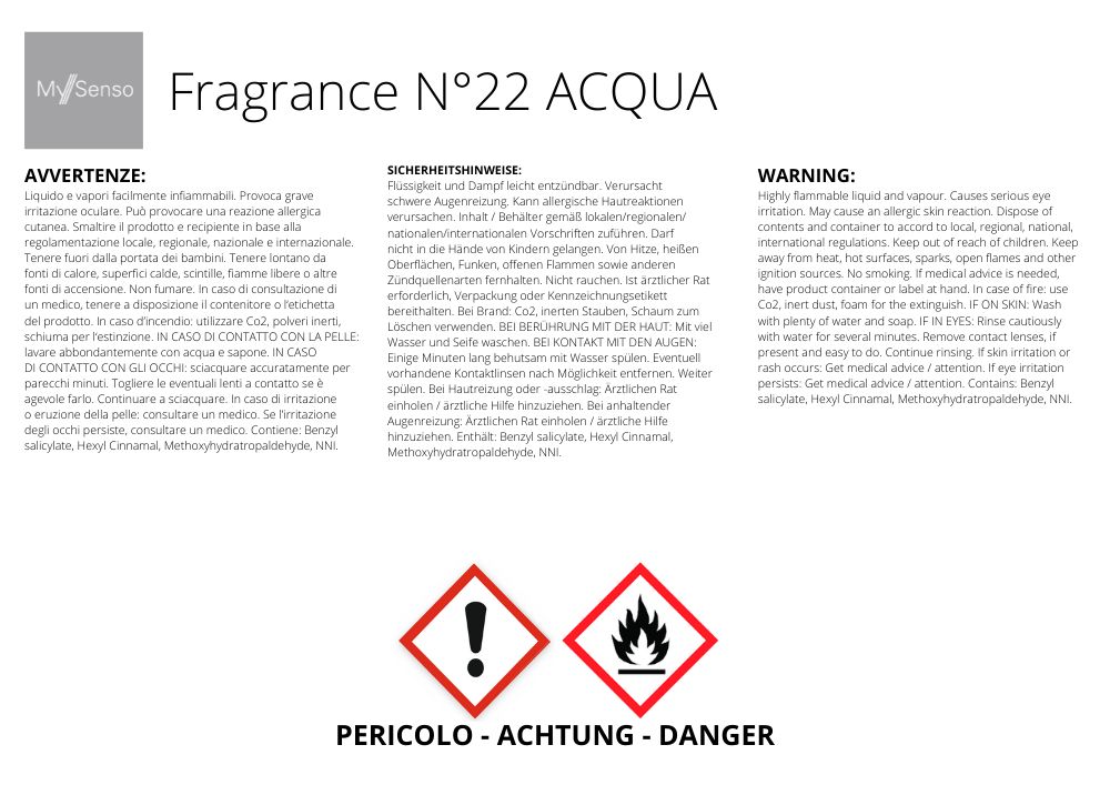 Diffusori di oli essenziali: °22 Acqua Premium Diffusor - 240ml – Nuovo e nell'imballaggio originale da Bremgarten AG venduto da simpliCH 1