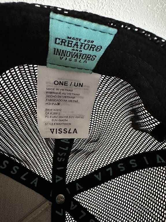 Altro in  Abbigliamento & Accessori: Vissla Trucker Cap  Schwarz  Neu – Nuovo e nell'imballaggio originale da Brunnen venduto da lbtine 1