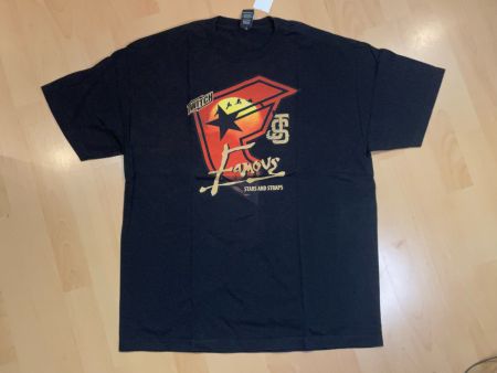 FAMOUS STARS & STRAPS "TWITCH BIKE" T-SHIRT SZ: XL