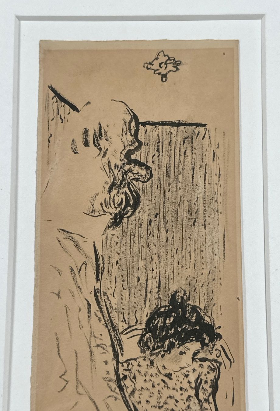 Dipinti: Pierre Bonnard Tuschfederzeichnung – Usato da Horgen venduto da eli_9xdn 5