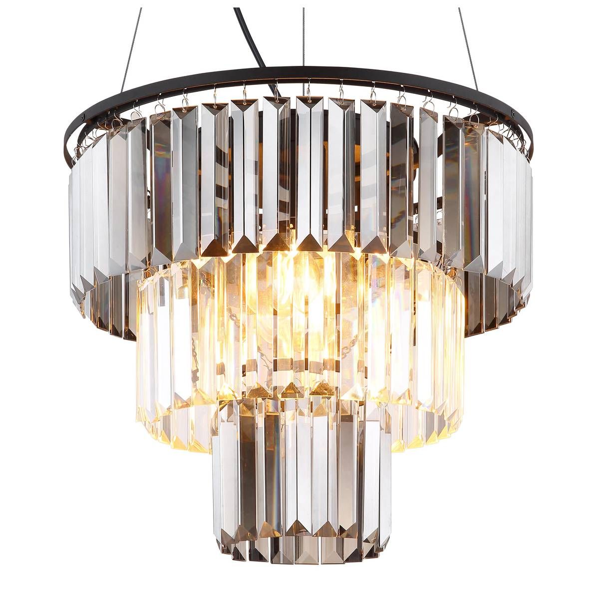 Kronleuchter & Deckenlampen: Pendelleuchte, Glaskristalle, 40 cm Ø – Neu (gemäss Beschreibung) aus Kreuzlingen von Smart-Light 4