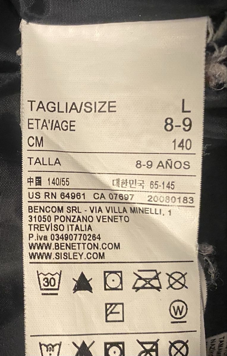 Benetton Giacche & Cappotti: Benetton Daunenjacke Kinder 140 – Usato da Birrwil venduto da Bendegriz 2