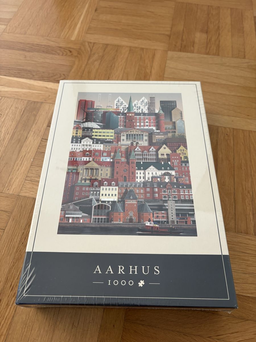 Puzzles: Neues Puzzle Aarhus Martin Schwartz – Neu und originalverpackt aus Zug von Zug-Queen