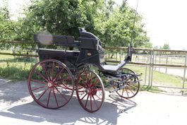 Zu verkaufen: Hochwertige, dunkelblaue SW-Wagonette